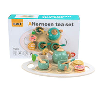 Thumbnail for Wooden Afternoon Tea Party Set